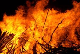 DNR Monitors Wild Fire, Warns of Risk