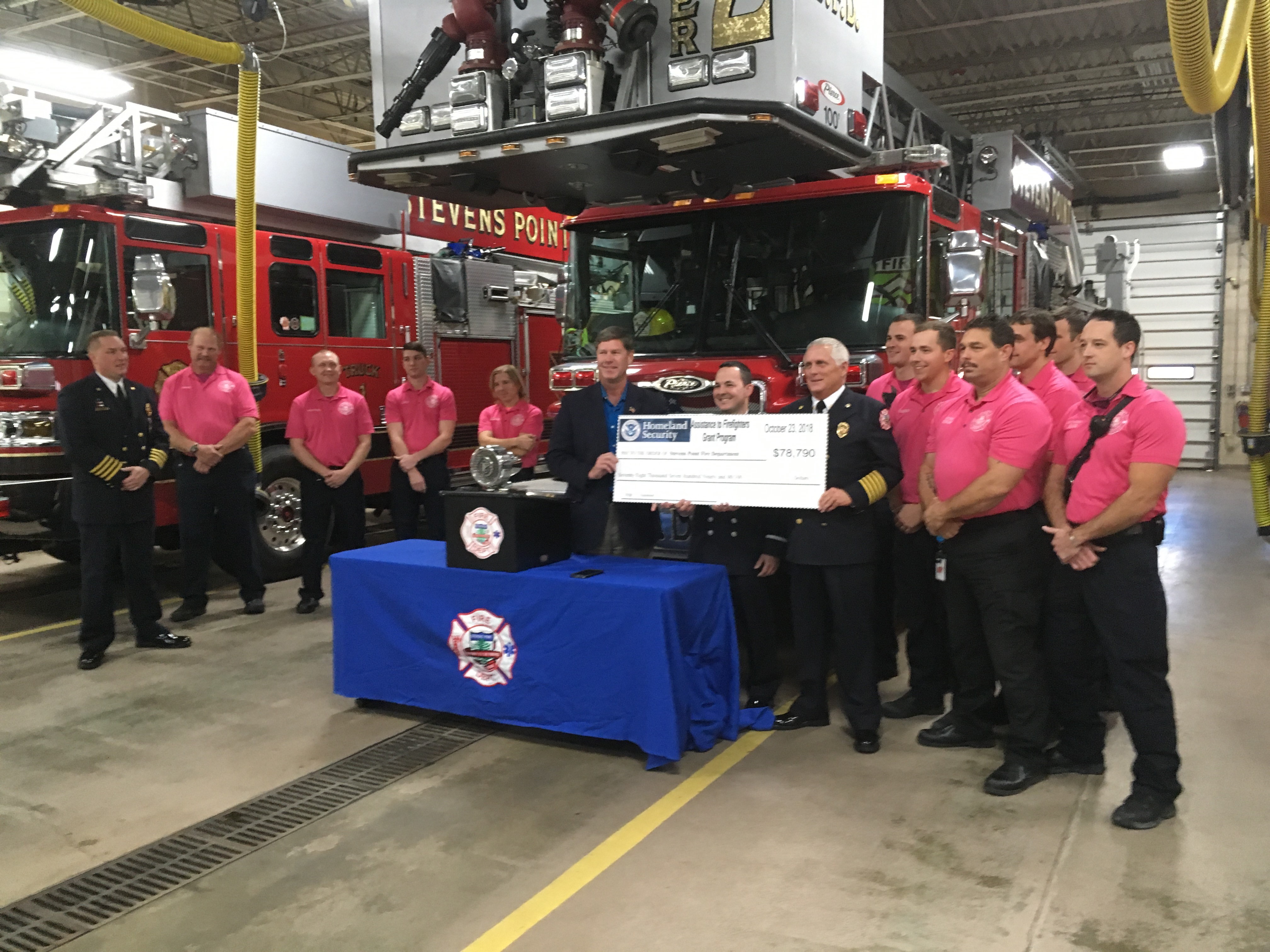 FIRE DEPARTMENT GETS GRANT ⋆ 715Newsroom.com