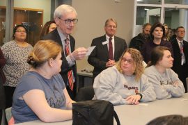 GOVERNOR EVERS TO HOLD LISTENING SESSION TODAY