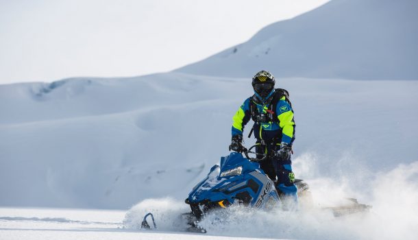 SNOWMOBILERS REV UP TO RIDE