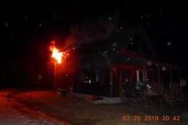 FIRE IN BLACK RIVER FALLS CAUSES HEAVY DAMAGE