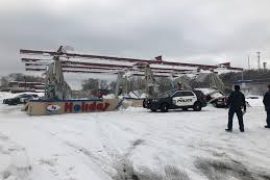 GAS…P! SNOW TO BLAME FOR GAS STATION CANOPY COLLAPSE