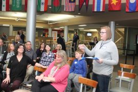 EVERS LISTENING SESSION SAW VARIETY OF COMMUNITY MEMBERS