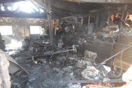 GARAGE TOTAL LOSS AFTER FIRE