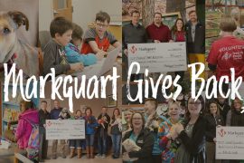MARKQUART HITS THE MARK WITH LOCAL ORGANIZATIONS