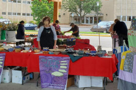 Empty Bowls Fill Space at Farmers Market