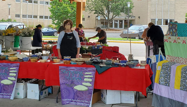 Empty Bowls Fill Space at Farmers Market