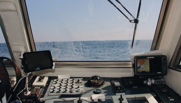 Ship Cruises Into La Crosse