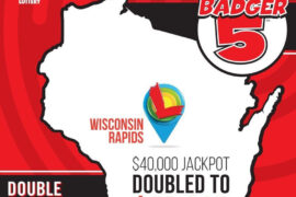 WI Rapids Ticket Hits Double