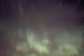 Northern Lights Show Off in WI Skies