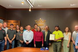 Local Construction Journeyman Honored 
