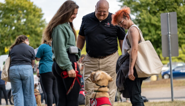 UW “RUFFer” Falls: Students Begin Training Assistance Dogs