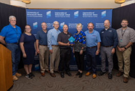 Focus on Energy awards UW-Stout Statewide Honor