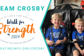 LOCAL FAMILIES “WALK FOR STRENGTH” TO CURE RARE GENETIC DISORDERS