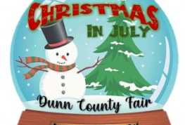 Dunn Co. Fair Strings Up the Lights for Christmas in July