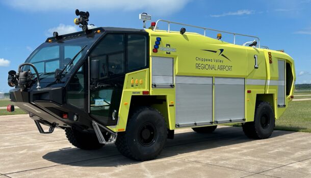 Chippewa Valley Regional Airport introduces new ARFF vehicle