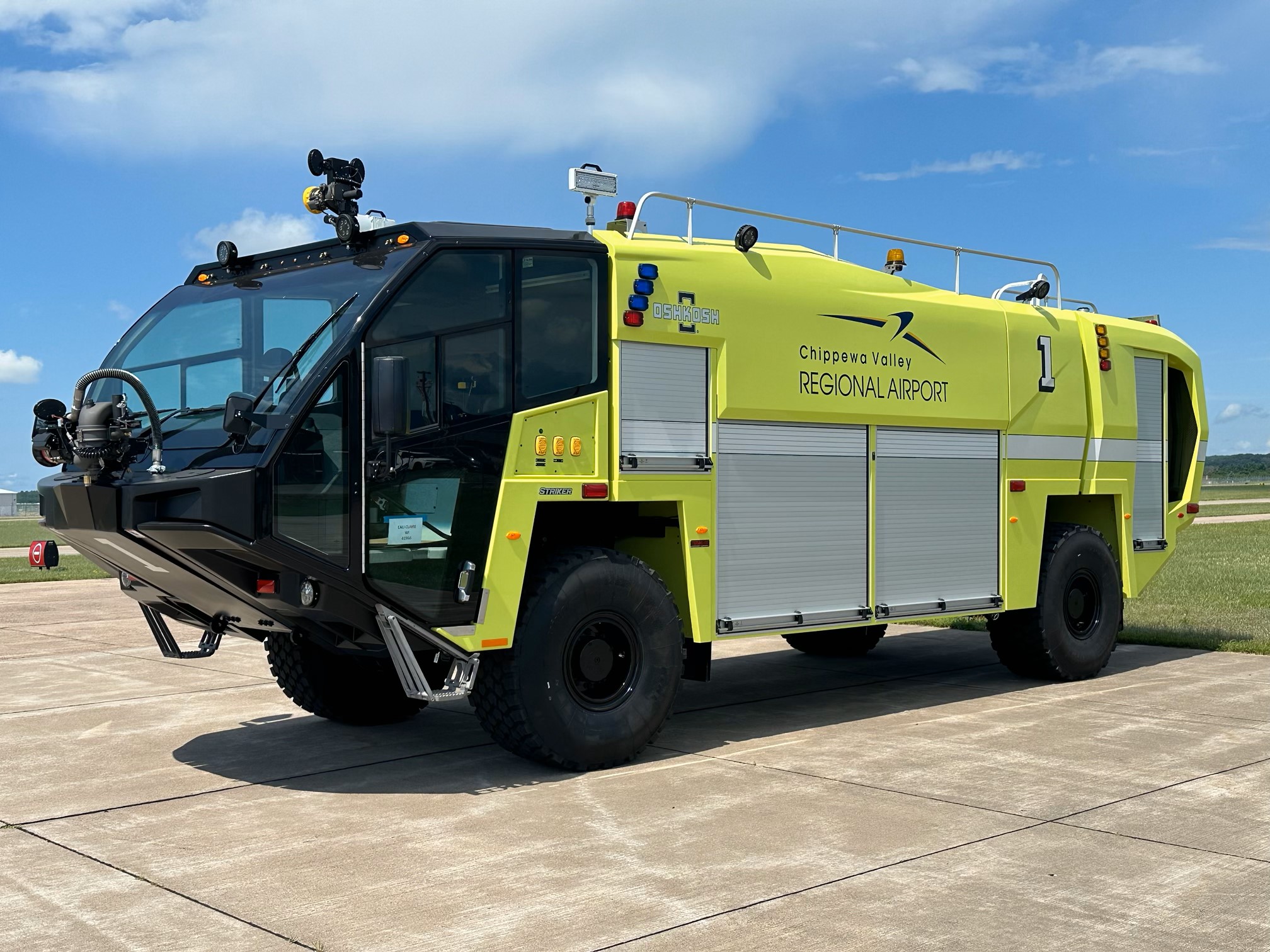 Chippewa Valley Regional Airport introduces new ARFF vehicle ⋆ 715Newsroom.com