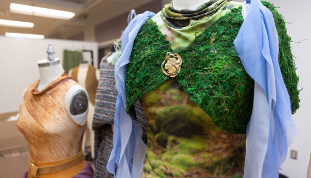 UW-Stout Student Hits Runway with Nature-Inspired Collection