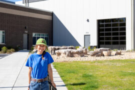 You’re On Her Turf: CVTC Grad Lands Groundskeeper Job at The Sonnentag