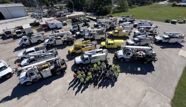 ECEC Crews Assist in Hurricane Restoration