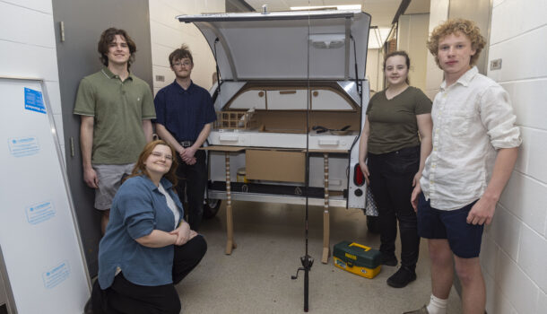 Looking Local: Camp-Inn Kitchen Comfort: UW-Stout Industrial Design Students Develop Travel Trailer Solutions