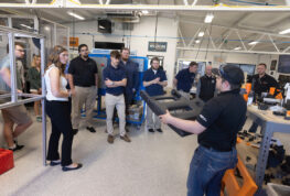 Ashley Sponsors Toolless Bed Connections Engineering Project at UW-Stout