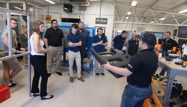 Ashley Sponsors Toolless Bed Connections Engineering Project at UW-Stout