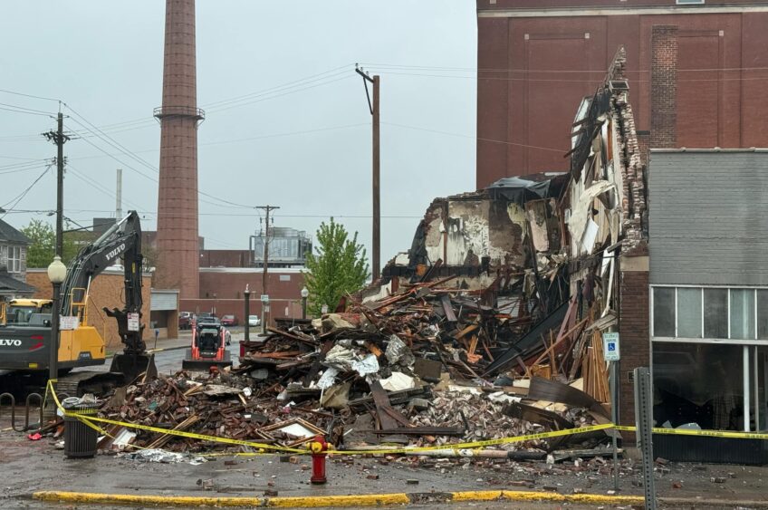 Fire Destroys Menomonie Business