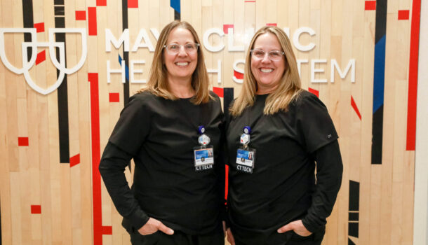 Looking Local: Twin CVTC Grads Have Patient Taking Double Takes
