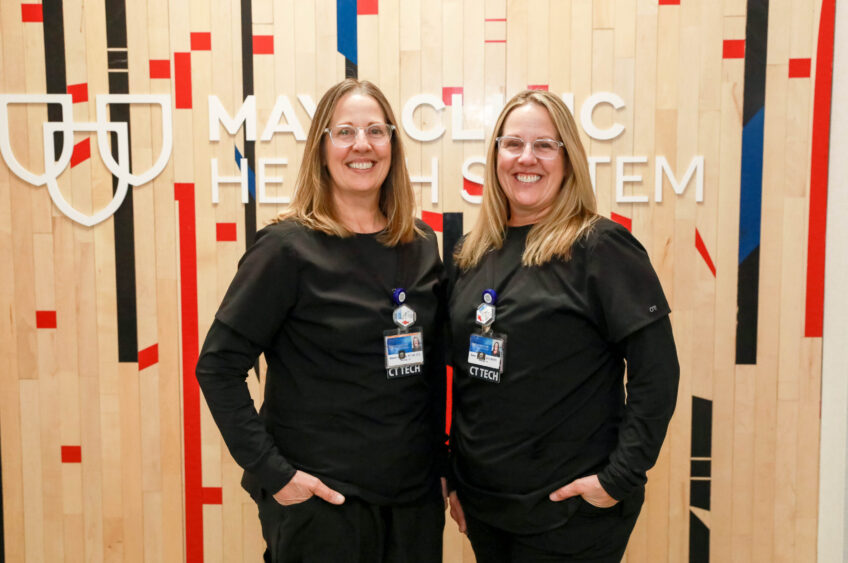 Looking Local: Twin CVTC Grads Have Patient Taking Double Takes