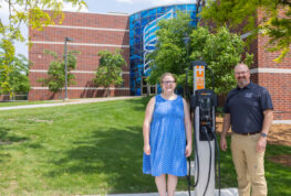Looking Local: UW-Stout Unveils New Electric Vehicle Charging Stations