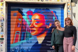 Looking Local:  UW-Stout Students Transform Public Spaces with Murals