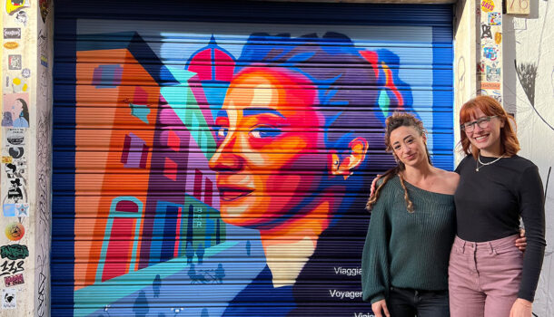 Looking Local:  UW-Stout Students Transform Public Spaces with Murals