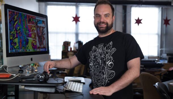 Looking Local: Blugold Illustrator Tim Seeley Takes his Stories to Television