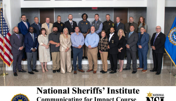Sheriff Hakes Attends the National Sheriffs’ Institute