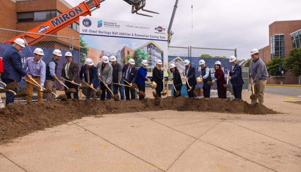 ‘Power of Partnership’: UW-Stout celebrates groundbreaking for $144M Heritage Hall renovation