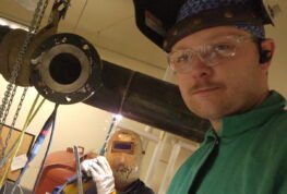Looking Local: CVTC Welding Instructor Passes Passion on to Son