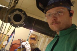 Looking Local: CVTC Welding Instructor Passes Passion on to Son
