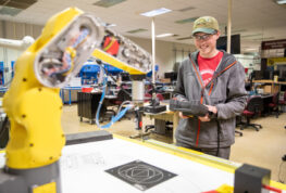 Looking Local: CVTC Student to Graduate, Join Father in Automation Career 