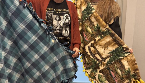 Dunn County Jail Residents Give Back by Creating Blankets for Nonprofits 