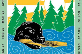 Looking Local: UW-Stout Student is Top Dog in Wisconsin State Park Sticker Design Contest