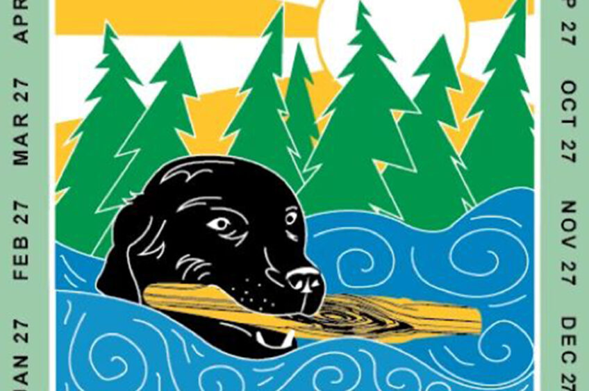 Looking Local: UW-Stout Student is Top Dog in Wisconsin State Park Sticker Design Contest
