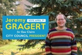 Jeremy Gragert announces run for Eau Claire City Council President