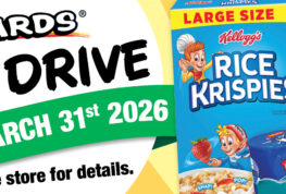 Menards Food Drive Underway