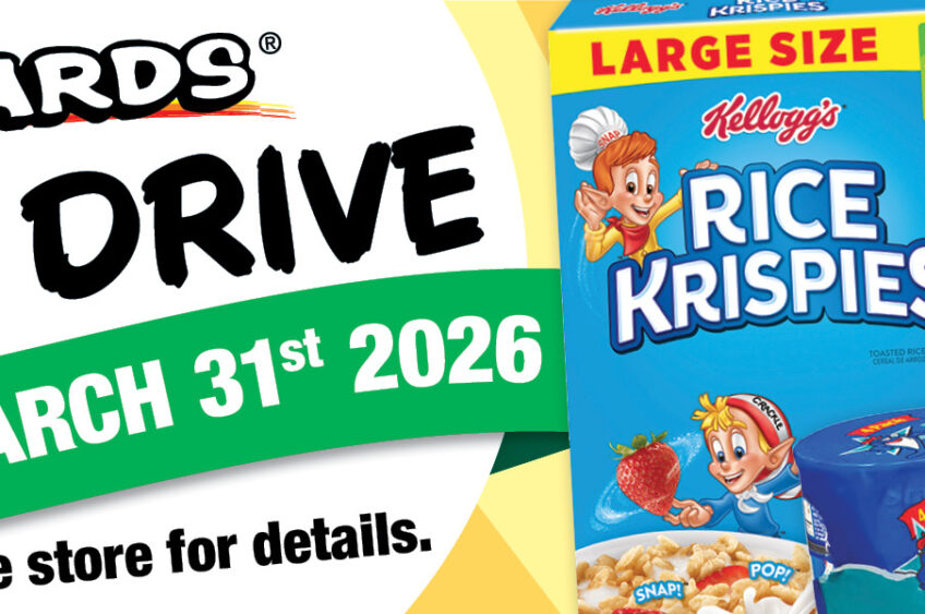 Menards Food Drive Underway