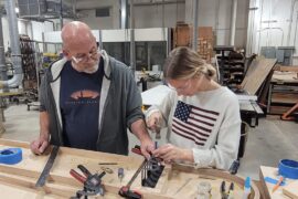 Looking Local:  UW-Stout Industrial Design Students Combine Engineer-Thinking, Artistic Expression