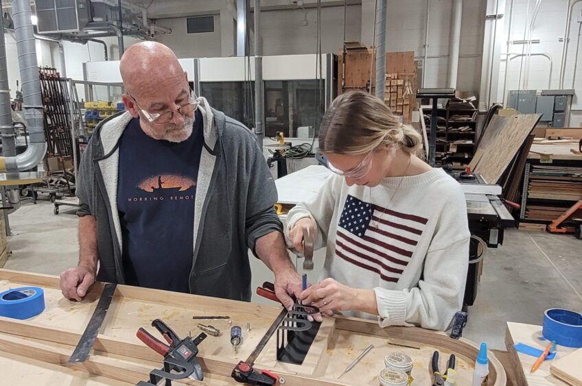 Looking Local:  UW-Stout Industrial Design Students Combine Engineer-Thinking, Artistic Expression