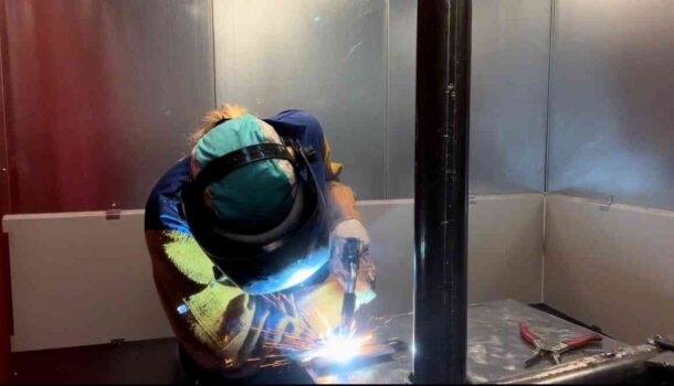 Looking Local: Welding Sparks Lasting Education for CVTC Student