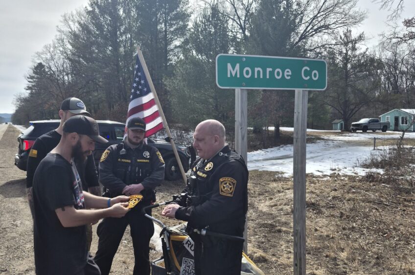 Man Running Across America Makes Strides in Chippewa Valley