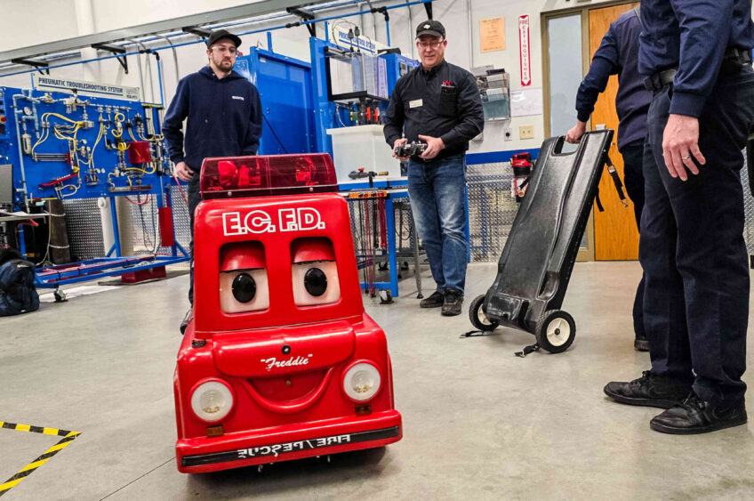 Looking Local: CVTC Instructor, Students Bring Freddie Back to Life for ECFD